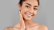 Clear skin after using apple-cider vinegar (Image via L'Oreal Paris)